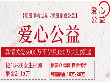 龙亭捐卵助孕生子 爱心志愿者招募